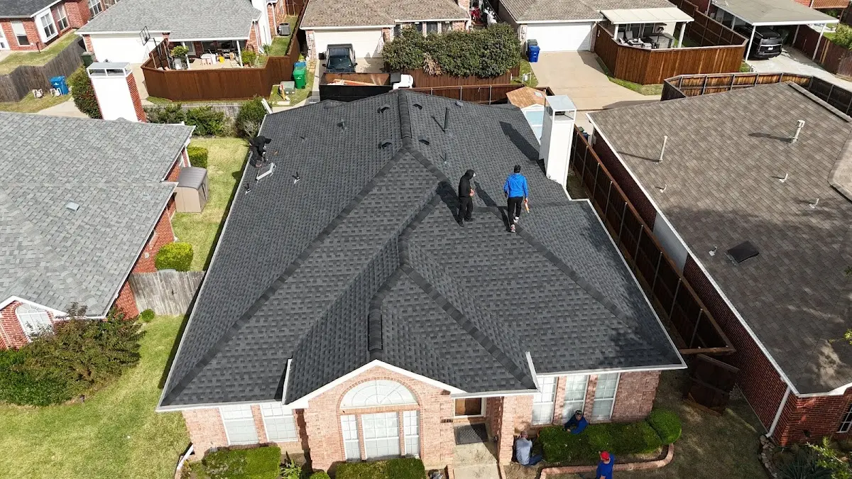 Commercial Roofing work in progress on a Orange Park property